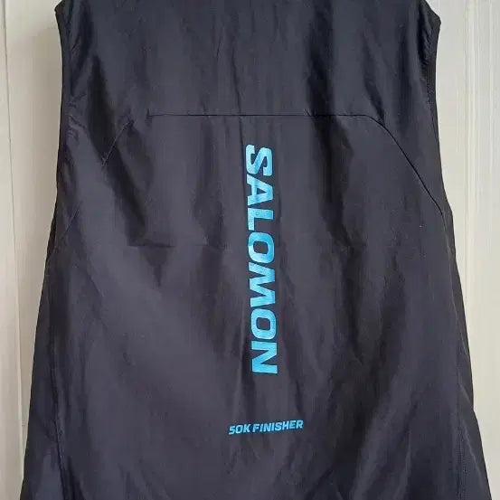 [BUNJANG] Salomon Black Sleeveless T-shirt &amp; Vest Set / 살로몬 블랙 민소매 티셔츠+죠끼