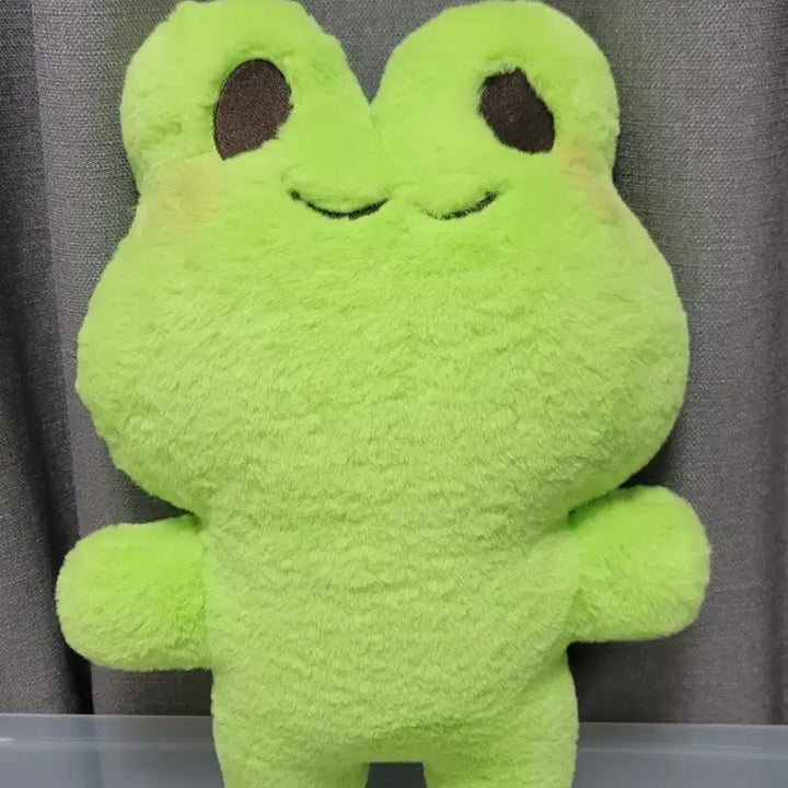 [BUNJANG] Giant Big Munge Frog Doll / 소소한 인형공방 자이언트 빅먼지개굴이 개구리 인형 중형 핸드메이드 솜인형