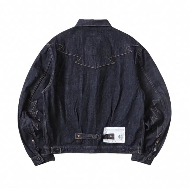 [SOLD OUT] 캐피탈 12온즈 데님 산토 도밍고 썬더버드 자켓 인디고 46