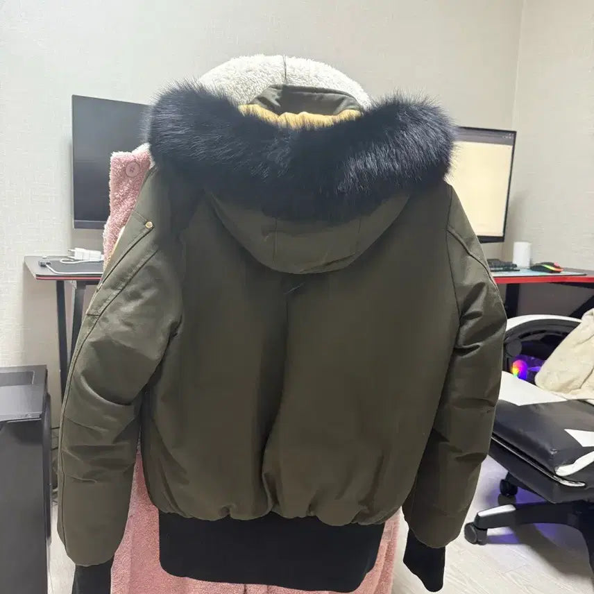 [BUNJANG] Moose Knuckles Khaki Padded Jacket (Size M) / 무스너클 M사이즈 카키색패딩