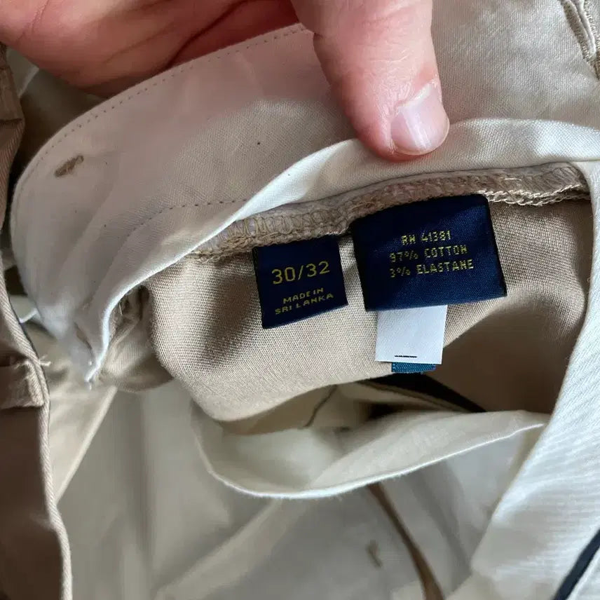 [SOLD OUT] 30x32 폴로 스트레치 클래식핏 치노 카키