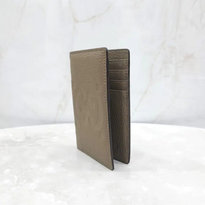 [BUNJANG] Gucci Jumbo GG Leather Card Wallet / 구찌 점보 GG 레더 카드지갑