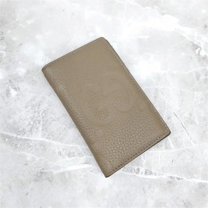 [BUNJANG] Gucci Jumbo GG Leather Card Wallet / 구찌 점보 GG 레더 카드지갑