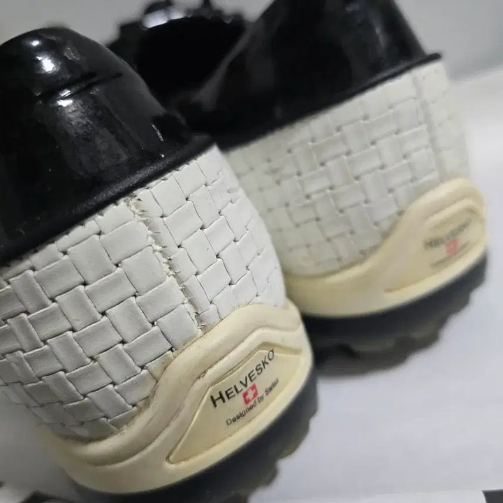 [BUNJANG] Helvesko Golf Shoes White/Black 235 / 헬베스코 태슬 골프화 235