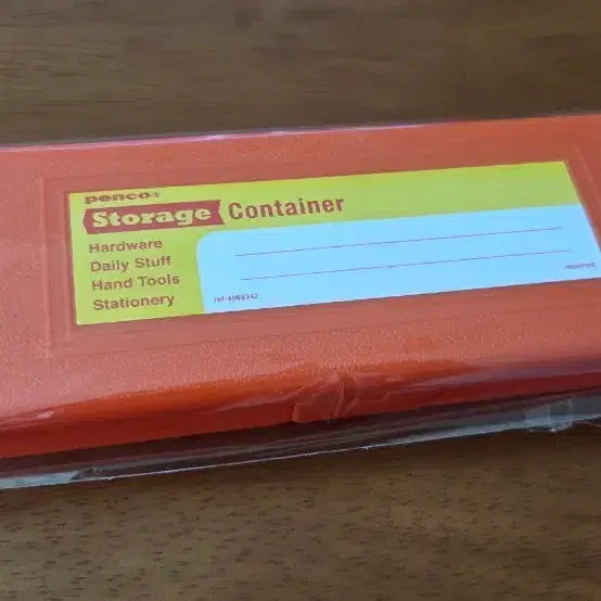 [BUNJANG] Penco Orange Container Pencil Case / penco 펜코 오렌지 컨테이너 수납 필통