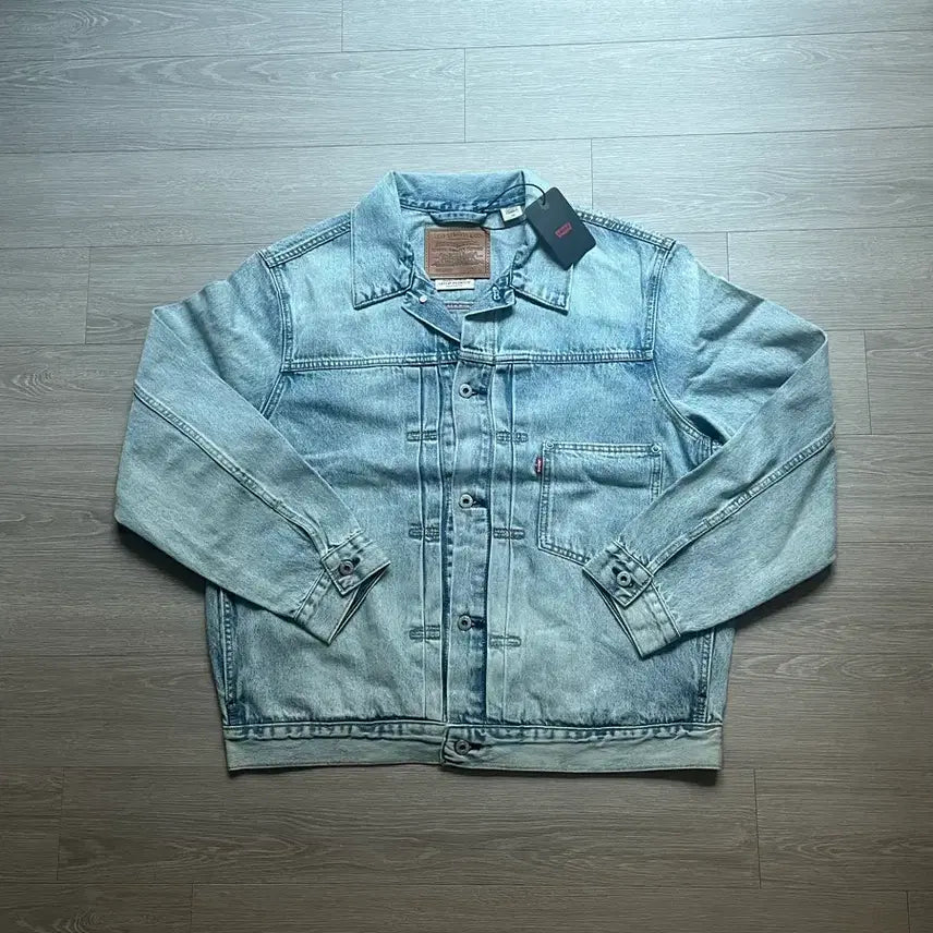 [BUNJANG] Levi's Premium Type 1 Turquoise Trucker Jacket / (새상품) 리바이스 프리미엄라인 타입1 터키석 트러커 자켓
