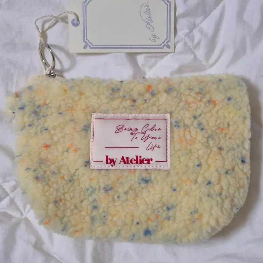 [BUNJANG] Atelier Park Renny Pouch / (새상품)아틀리에파크 레니 뽀글이 파우치