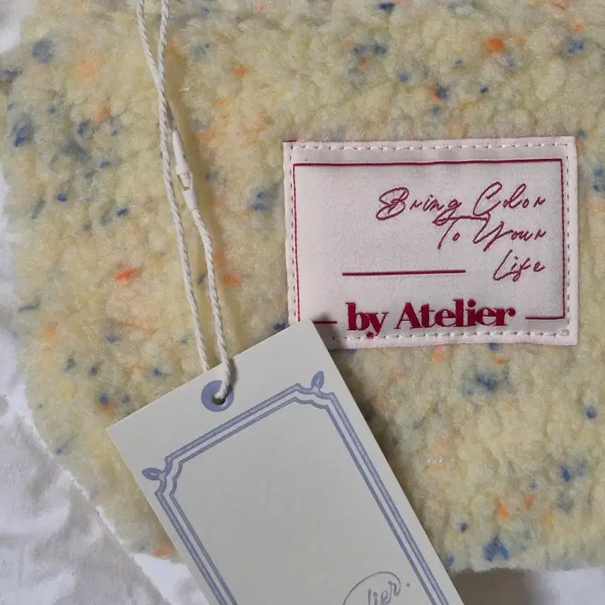 [BUNJANG] Atelier Park Renny Pouch / (새상품)아틀리에파크 레니 뽀글이 파우치