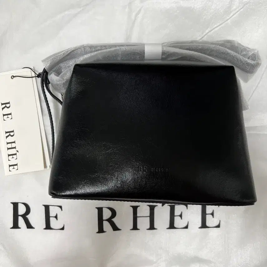 [BUNJANG] Lee Square Crossbody Bag - Black / 리이 SQUARE CROSSBODY BAG BLACK