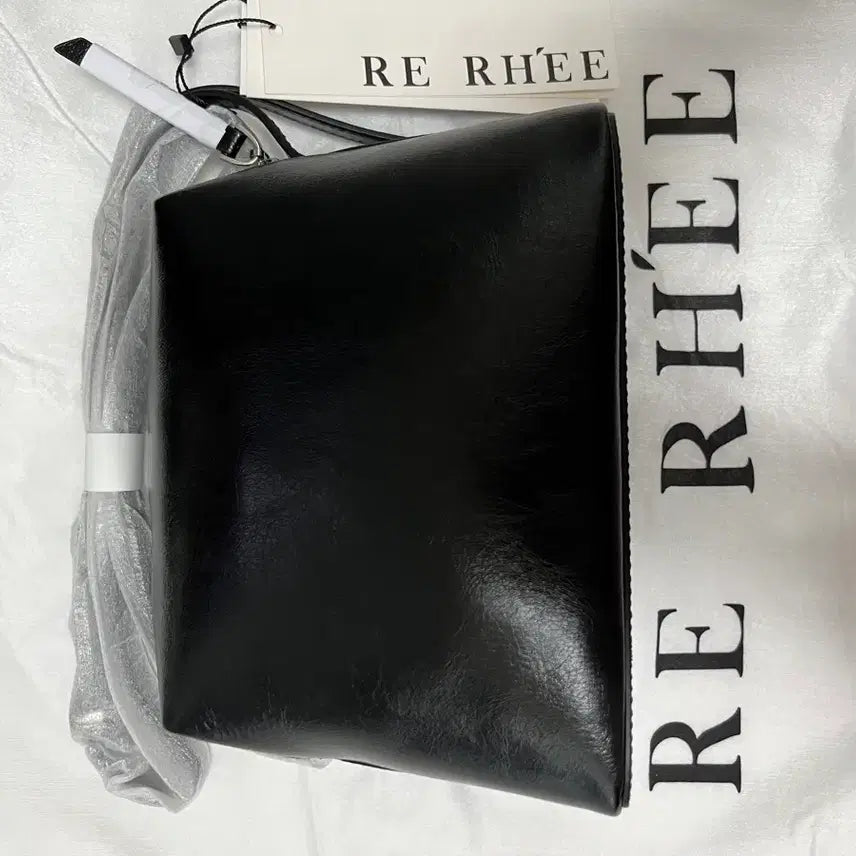 [BUNJANG] Lee Square Crossbody Bag - Black / 리이 SQUARE CROSSBODY BAG BLACK