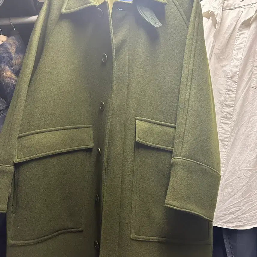 [BUNJANG] Nadus Olive Coat (New) / 네이더스 올리브 코트 새상품 팝니다!