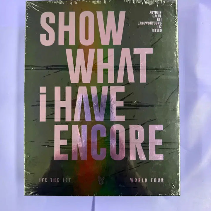 (미개봉)아이브 월드투어 앵콜 콘서트 DVD