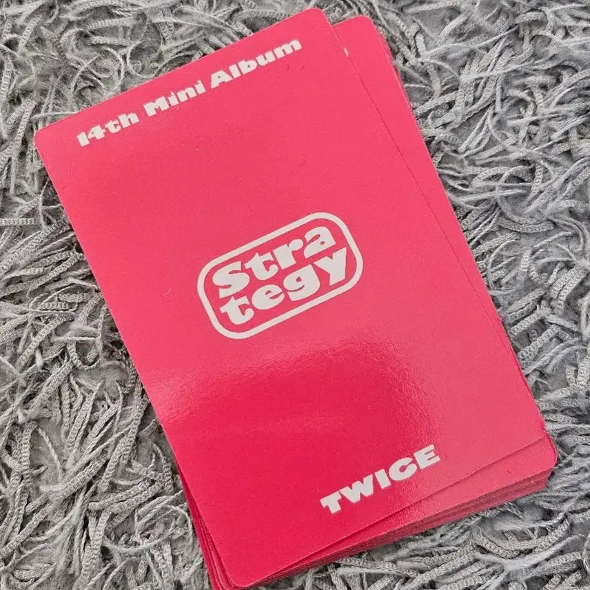 twice트와이스 STRATEGY쇼케이스 포카 premiere event