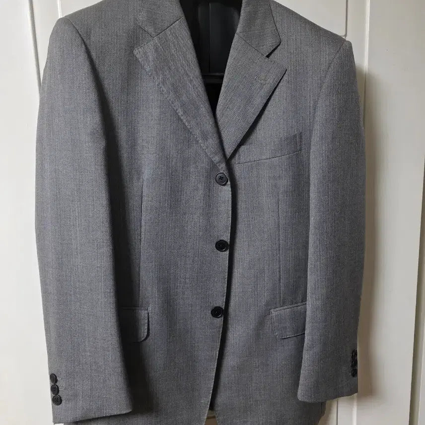 [BUNJANG] SODE Men's Three-Piece Suit / SODE 남자 쓰리피스 정장 투턱 바지