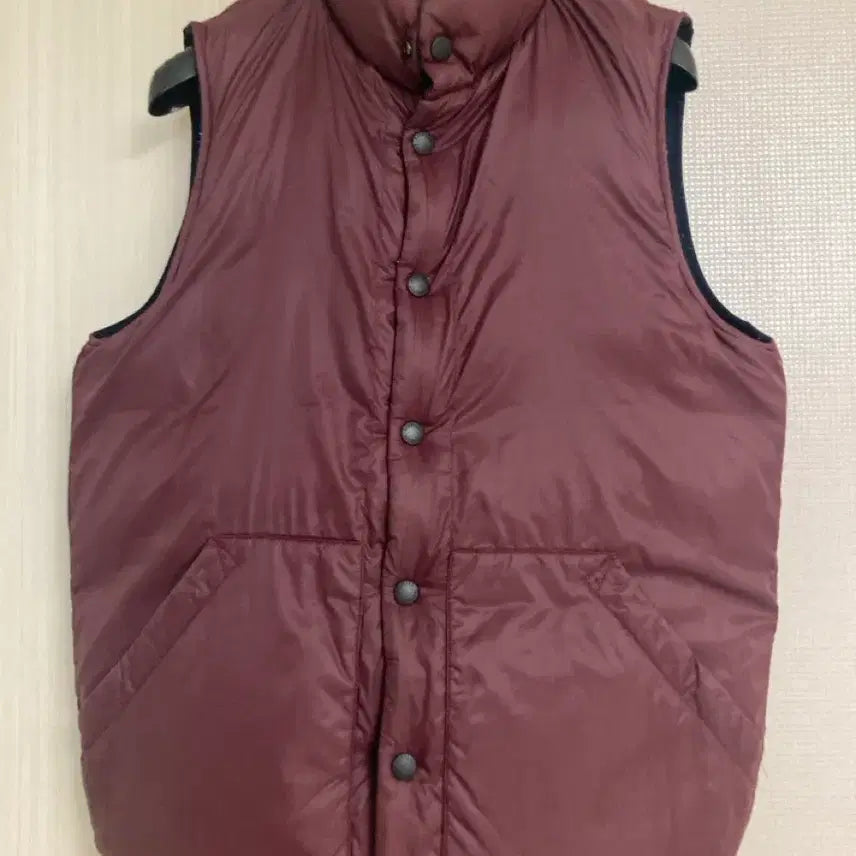 [BUNJANG] Fidelity Reversible Padding Vest Navy / 피델리티 리버시블 패딩 조끼 네이비