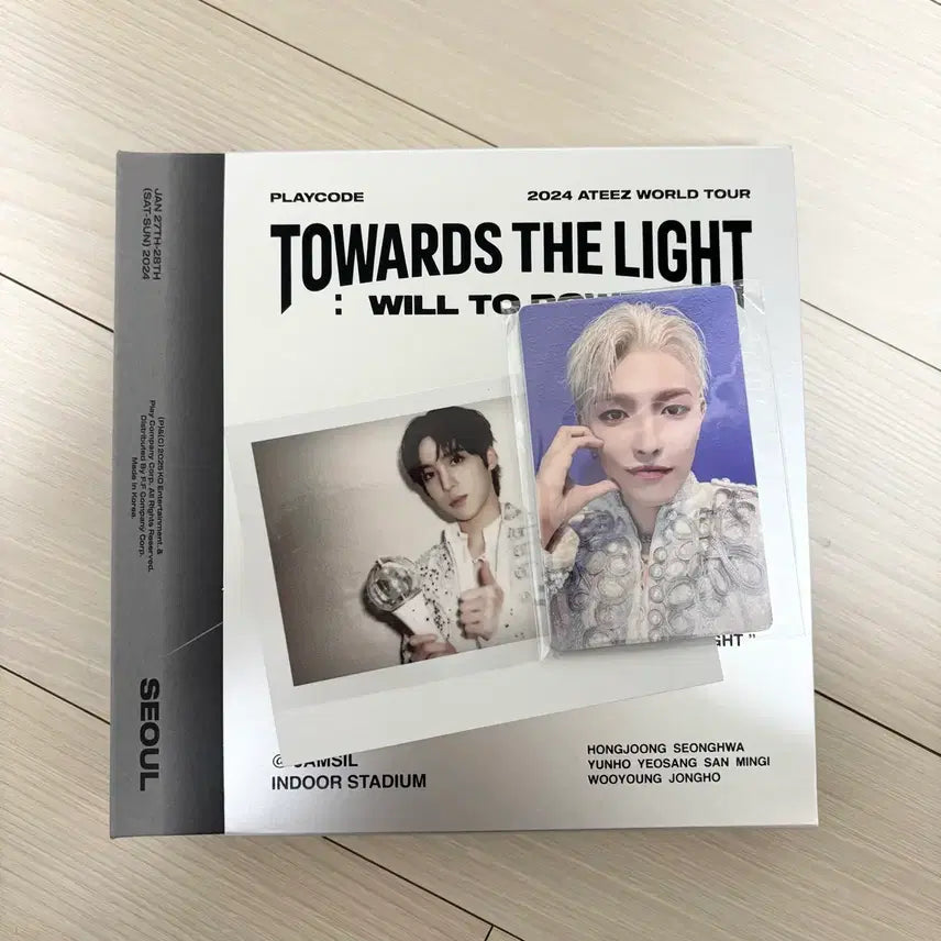 에이티즈 will to power 플레이코드 dvd