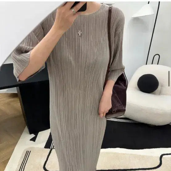 [SOLD OUT] 무드나인 롱 원피스