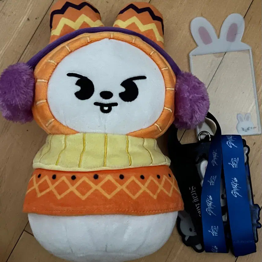 스키주 리빗 일본 눈사람인형, 포카홀더, 랜야드 일괄로 양도합니다