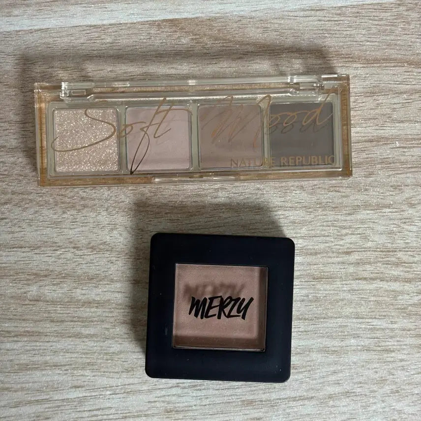 [BUNJANG] Nature Republic & MERZY Eyeshadow Palette Bundle Set / [일괄] 네이처리퍼블릭, 머지 아이 섀도우 팔레트