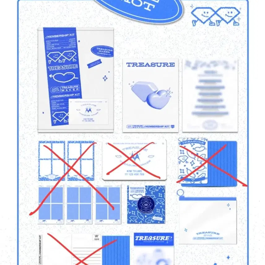 트레저 메이커 멤버십 키트