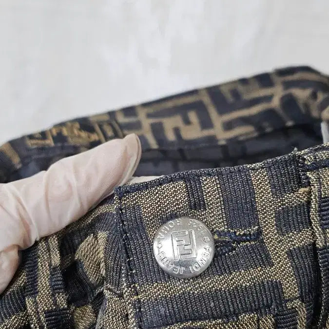 [BUNJANG] Fendi FF Logo Pants / 펜디 FF 로고  팬츠