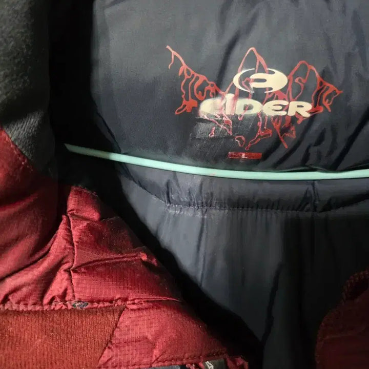 [BUNJANG] Aider Padded Jumper Burgundy/Navy / 아이더 패딩 점퍼 버건디/네이비