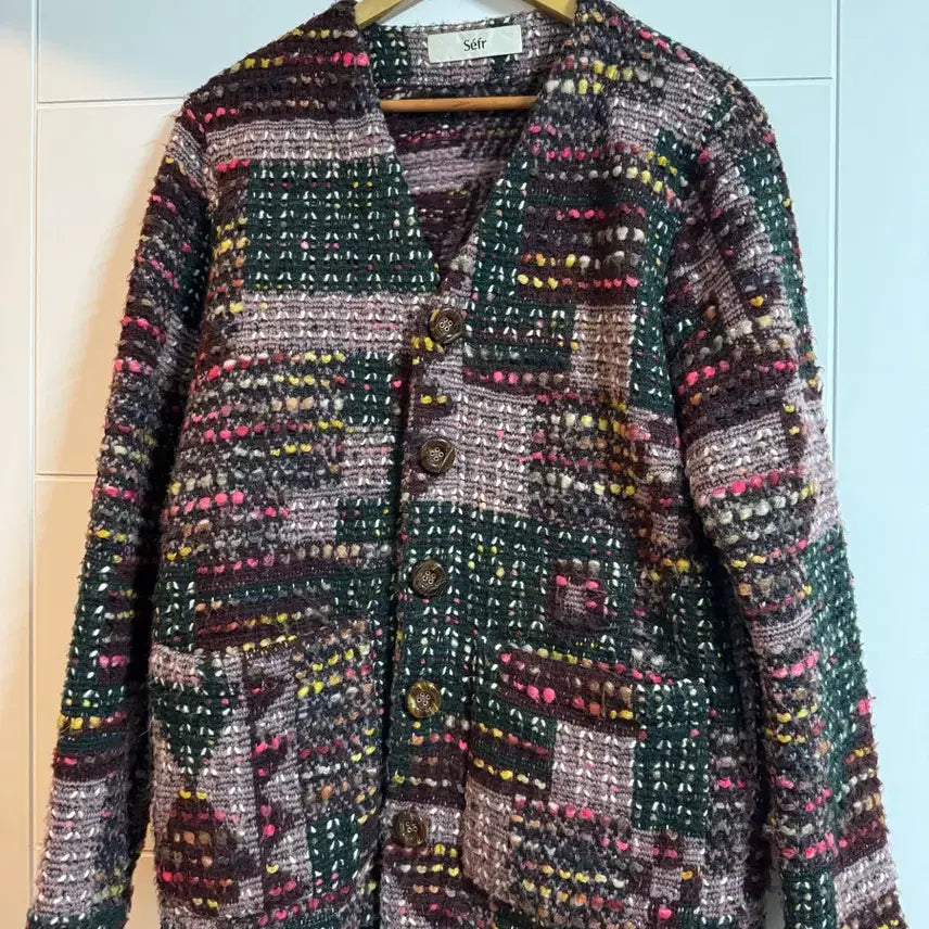 [BUNJANG] SEFR Multi Wool Cardigan (S) / 세퍼(sefr) / 멀티 울 가디건 / S
