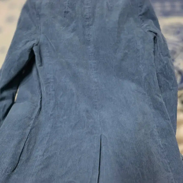 [BUNJANG] ZOOC Blue Corduroy Jacket / ZOOC 블루 코듀로이 자켓