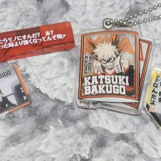 [BUNJANG] My Hero Academia Bakugo Bundle Set Keyrings / 히로아카 바쿠고 키링 일괄
