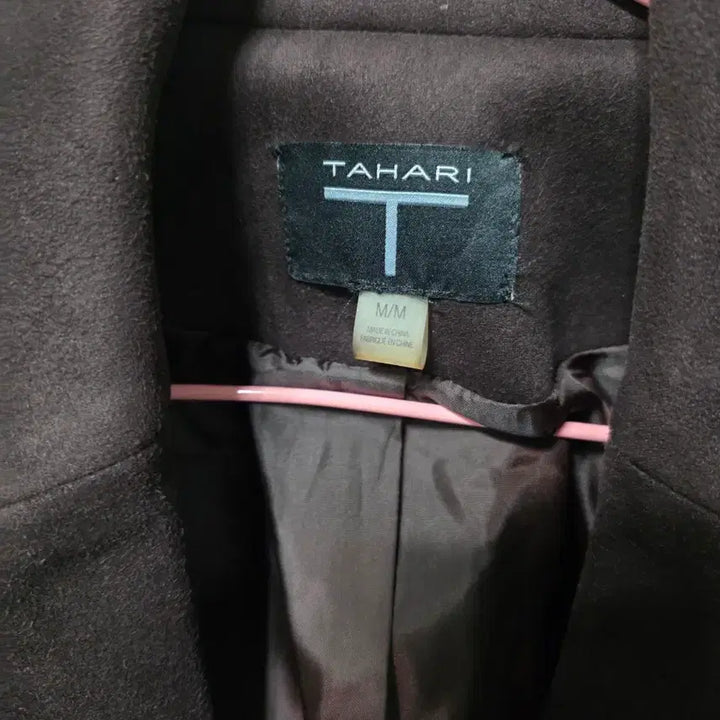 [BUNJANG] Tahari Brown Suede Women's Jacket / 타하리 브라운 스웨이드 여성 자켓