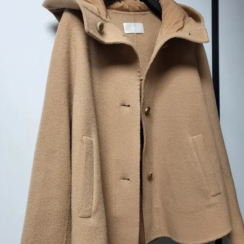 [BUNJANG] SJSJ Handmade Coat / SJSJ 핸드메이드 코트 패딩(모90% 캐시미어6% 앙고라4%)