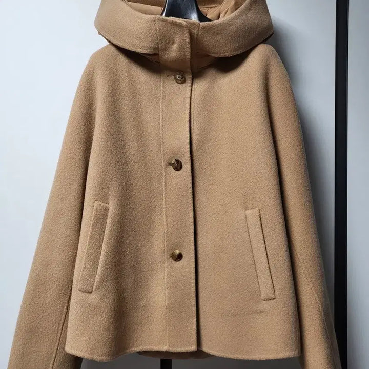 [BUNJANG] SJSJ Handmade Coat / SJSJ 핸드메이드 코트 패딩(모90% 캐시미어6% 앙고라4%)