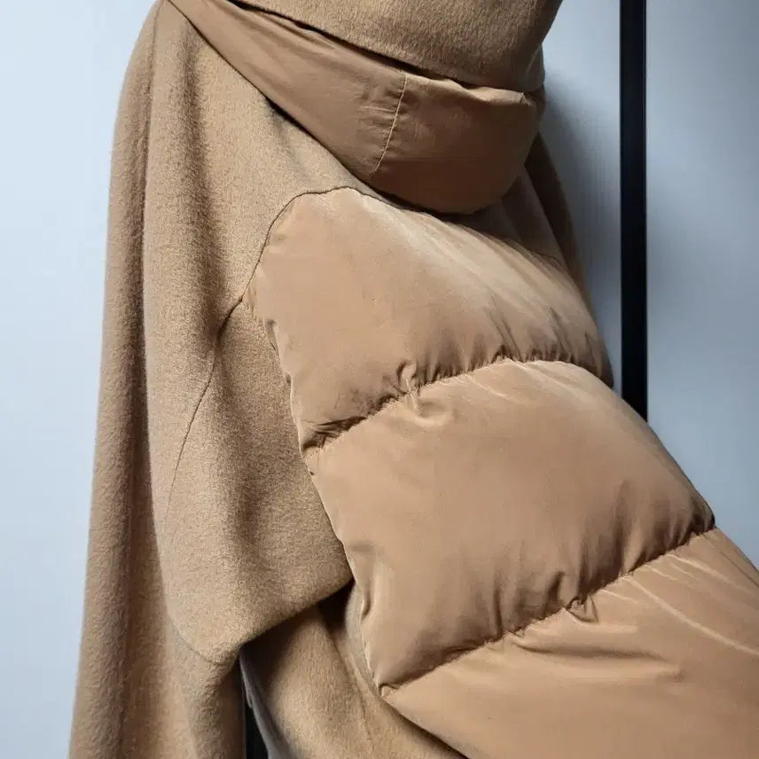 [BUNJANG] SJSJ Handmade Coat / SJSJ 핸드메이드 코트 패딩(모90% 캐시미어6% 앙고라4%)