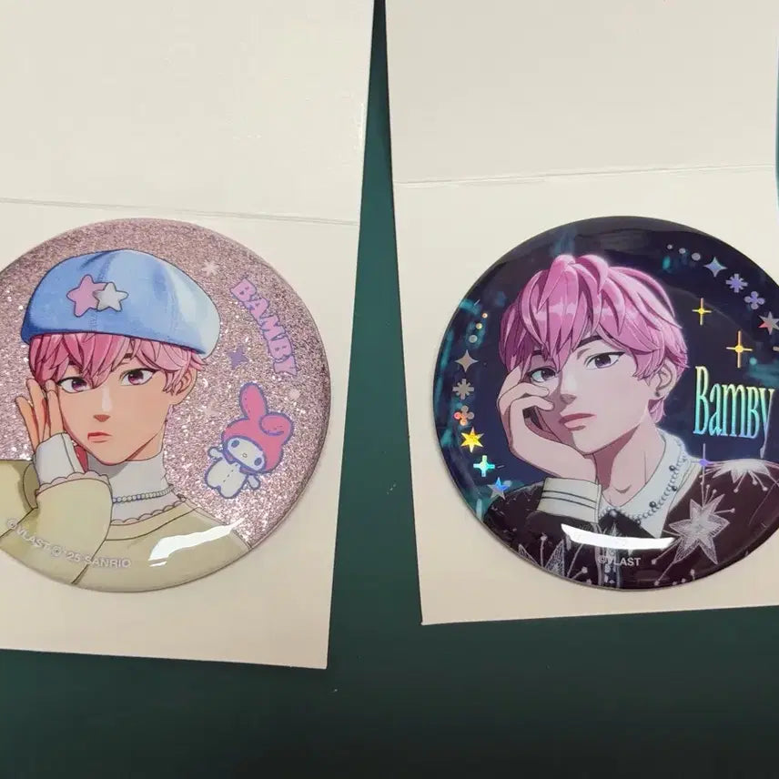 플레이브 밤비 캔뱃지 일괄 플뿌 콘서트