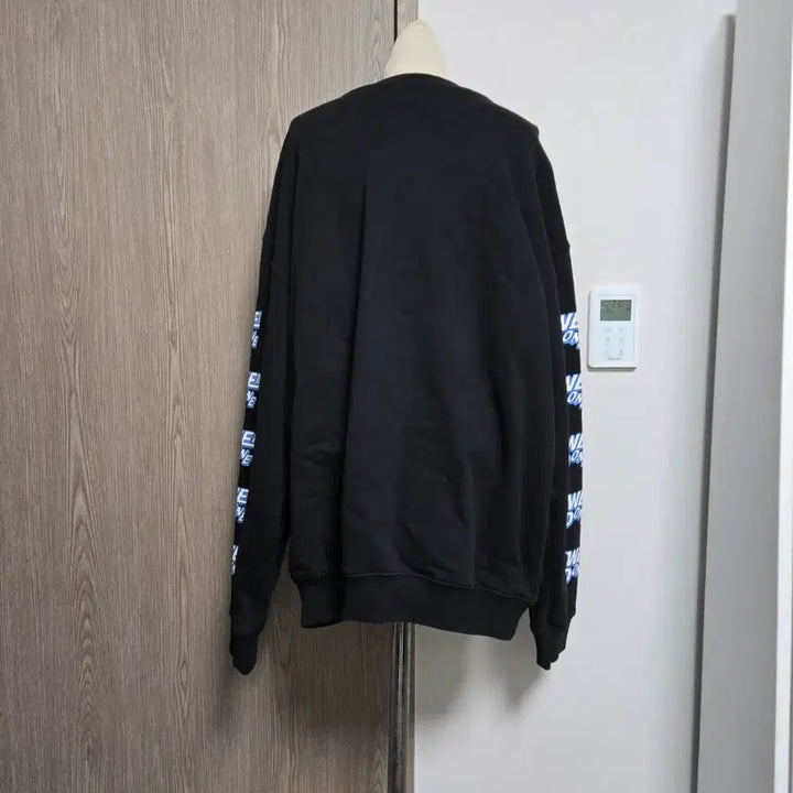 [BUNJANG] WE11DONE Black Men's Sweatshirt L / WE11DONE 웰던 블랙 맨투맨  티셔츠  L