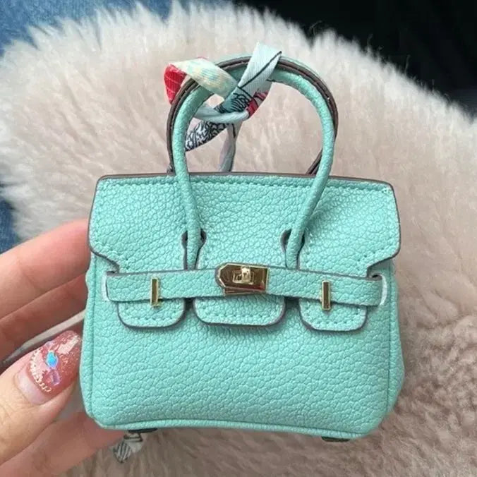 [BUNJANG] Mini Mint Bag Keyring / 에어팟가방/가방키링(새상품)