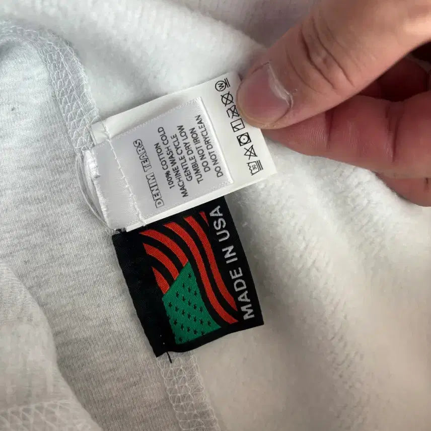 [BUNJANG] Denim Tears Half Zip-up Sweatshirt / [L] 데님 티어스 하프집업 맨투맨