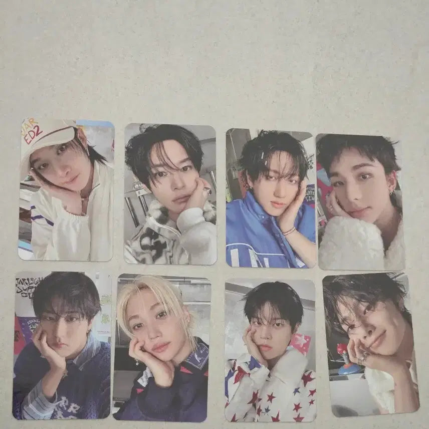 스트레이키즈 시즌그리팅 예스24 특전 포카 8종세트