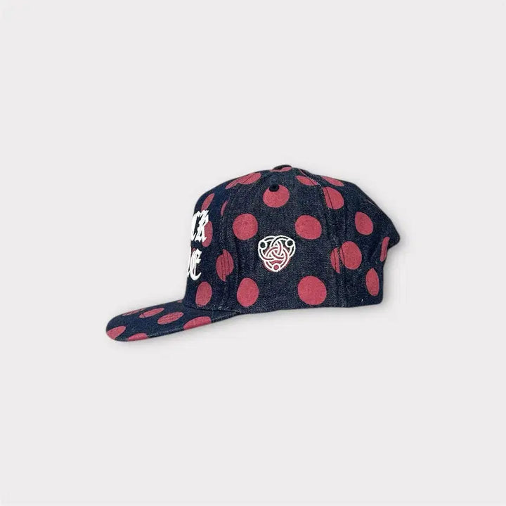 [BUNJANG] Sunnycal Steel Dot Pattern Snapback / 써니컬스틸 땡땡이 도트 패턴 스냅백 (1646)