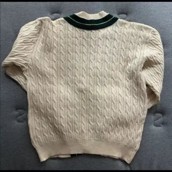 [BUNJANG] Hikano Club Cable Knit Cardigan / 히카노 클럽 가디건