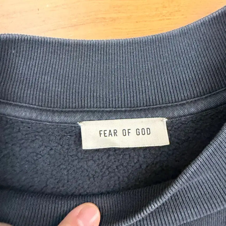 [BUNJANG] Fear of God RRR123 Sweatshirt / 피어오브갓 rrr123 맨투맨 블랙