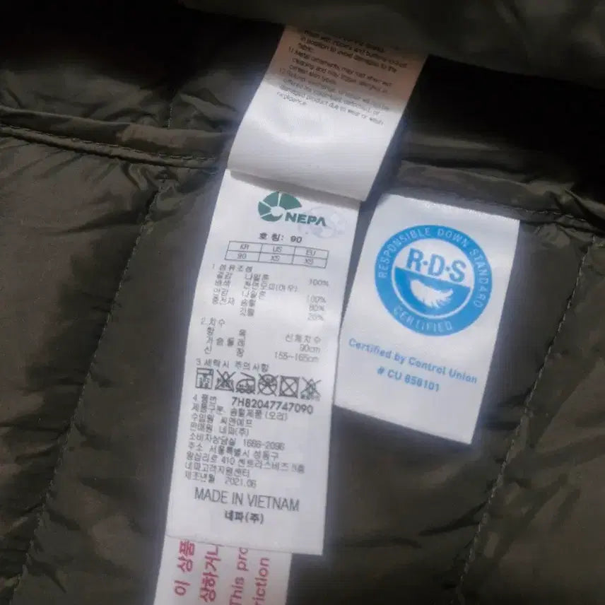 [BUNJANG] Nepa Hooded Fur Long Padding 90 / 네파 후드 퍼 롱 패딩  90