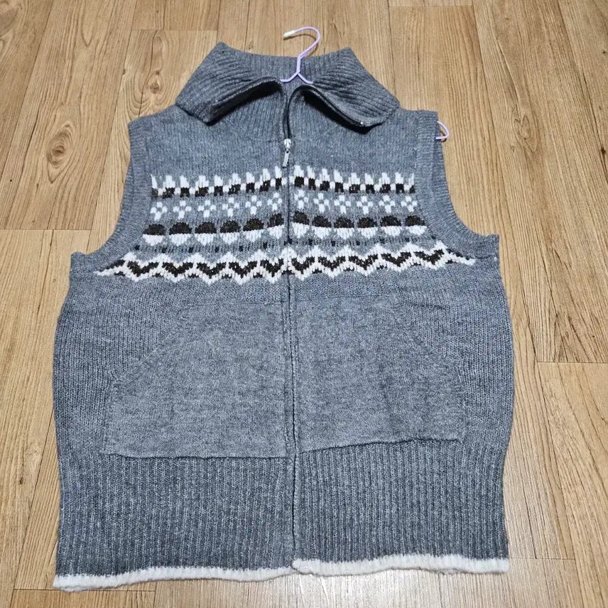 [BUNJANG] Hooded Knit Vest Bundle Set / 후드 니트 조끼 집업 베스트 3종