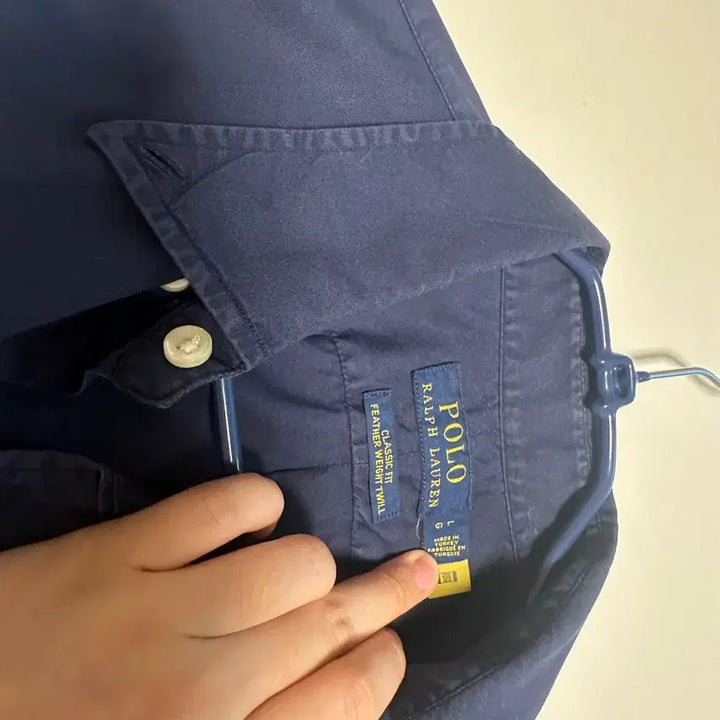 [BUNJANG] Polo Twill Shirt (L) / 폴로 트윌 셔츠 L (간절기용)