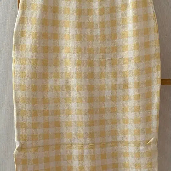 [BUNJANG] R2W Ralla Checkknit Set - Yellow / R2W 레디투웨어 니트셋업 - 옐로우 Ralla checkknit set