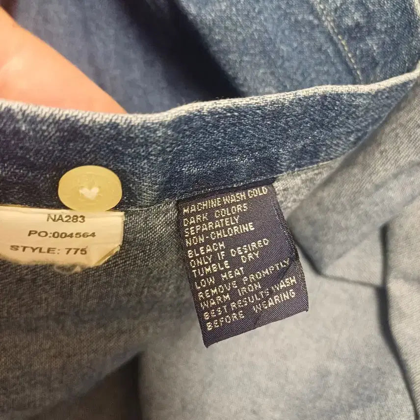 [BUNJANG] 90's Chaps Ralph Lauren Old School Shirt / 90's Chaps Ralph Lauren 올드스쿨 청셔츠