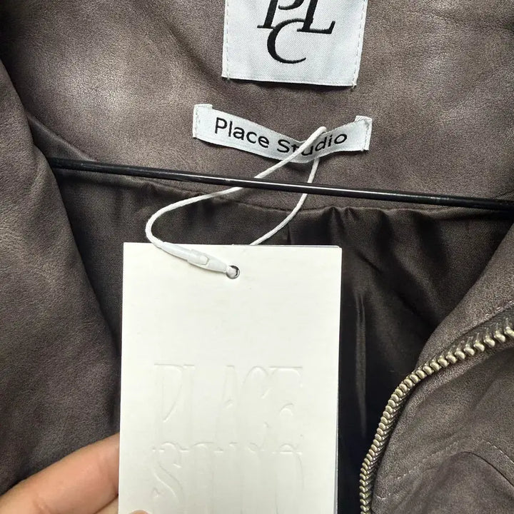 [BUNJANG] Place Studio Leather Jacket / (8) (새상품) 플레이스튜디오 레더자켓