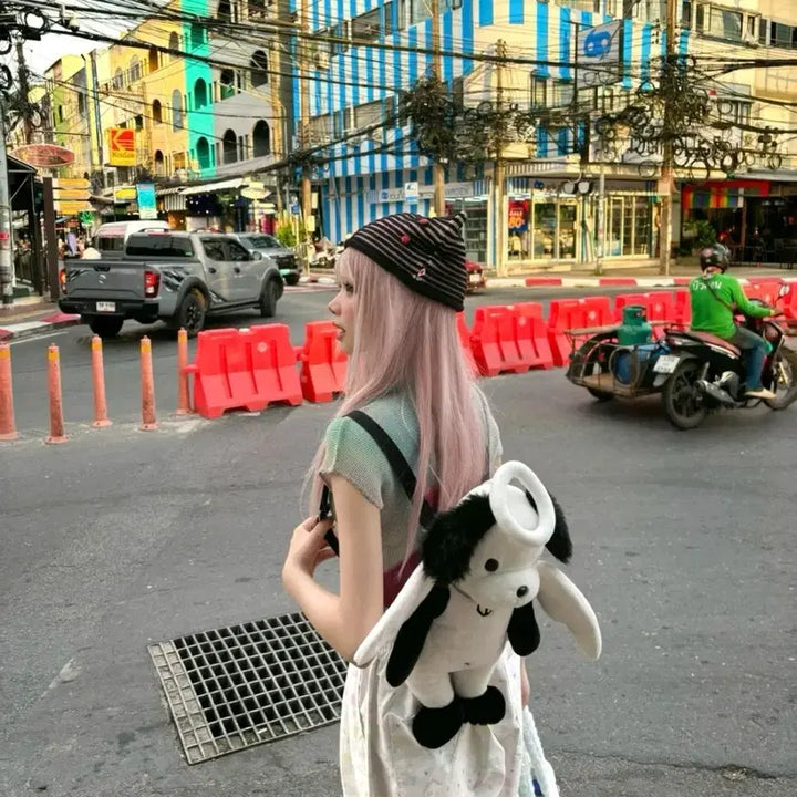 [BUNJANG] Subculture Angel Dog Backpack / 중샵 천사강아지 가방 서브컬쳐