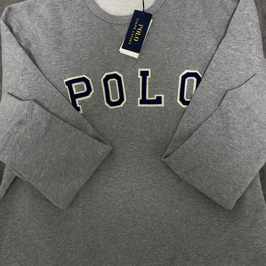 [BUNJANG] Polo Patch Sweatshirt / 폴로 패치맨투맨 새상품 정품
