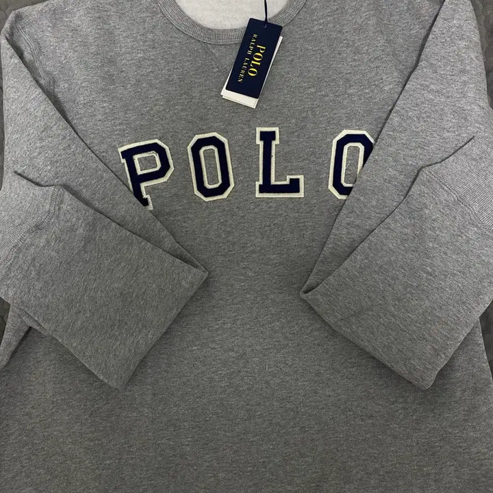 [BUNJANG] Polo Patch Sweatshirt / 폴로 패치맨투맨 새상품 정품